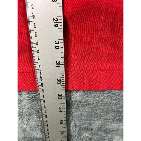 Alexander Julian Colours Polo Shirt Large Red 100% Cotton Short Sleeve Mens - Picture 8 of 9